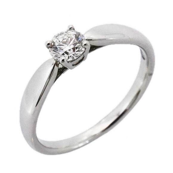 Tiffany & Co. Jewelry - TIFFANY Silver Diamond Ring
